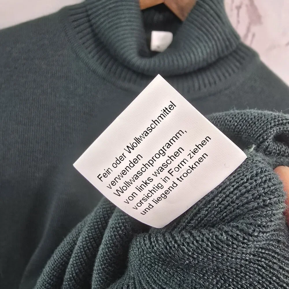 German Police Sweater Small Zoll Customs Officer Turtleneck 36D Wunch Rudolph